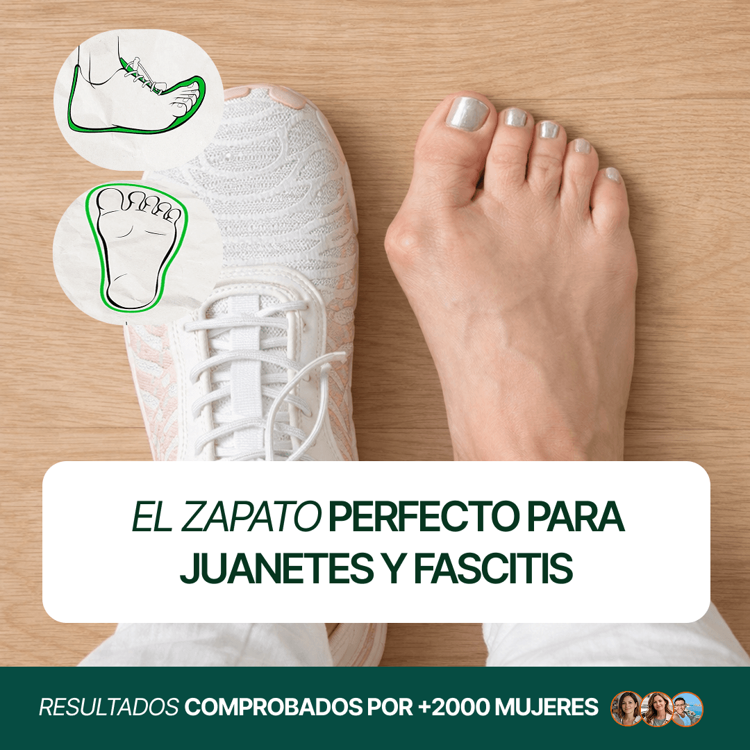 Zapatilla Barefoot Step Natural — Alivio de juanete y dolor plantar